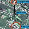 <p>Kima Canggu Surf Lodge map</p>