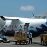 <p>On the way to South Huvadhoo Atoll. All luggages and Boardbags going into the DASH8</p>