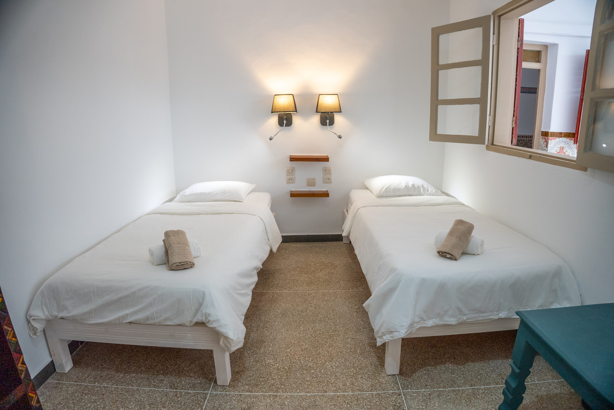 Dynamic Loisirs – Chambre avec lits twin à Tamraght