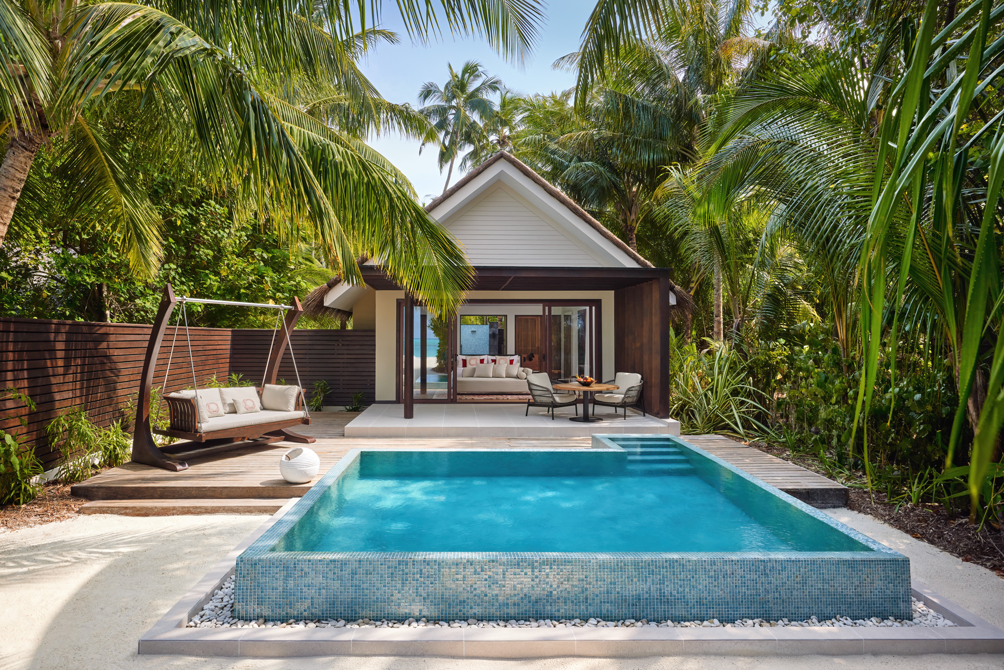 Niyama Private Islands - Deluxe Beach Pool Villa Front Bliss.
