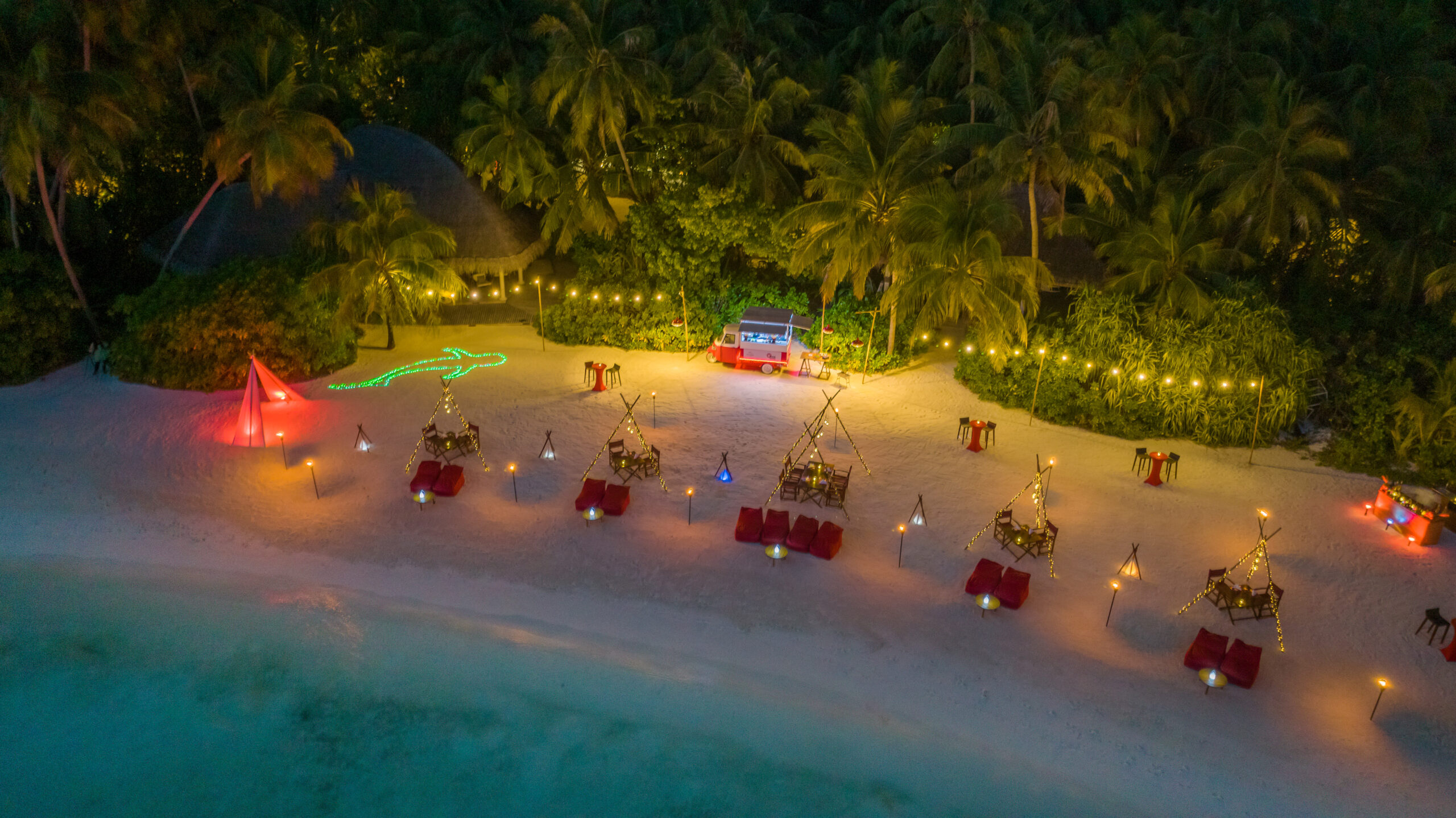 Took Took - Street Food on the Beach Arial
