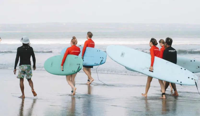 Session de surf avec Kima Surf Canggu