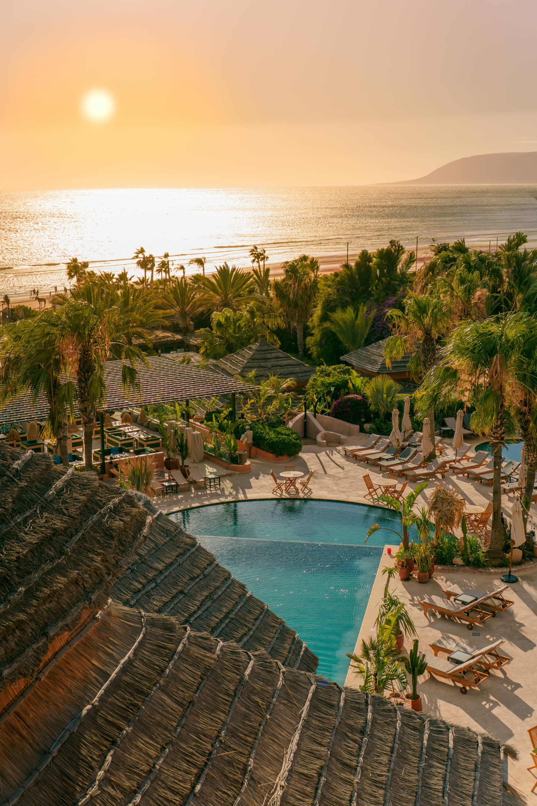 Paradis Plage - aerial view