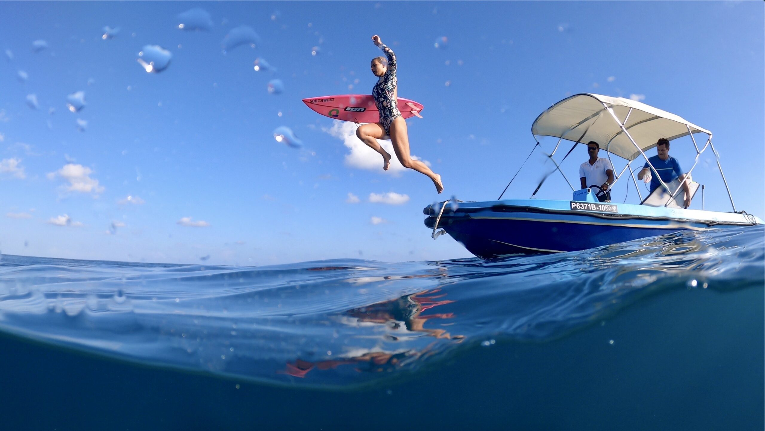 Surf aux Maldives – Départ pour la session de surf