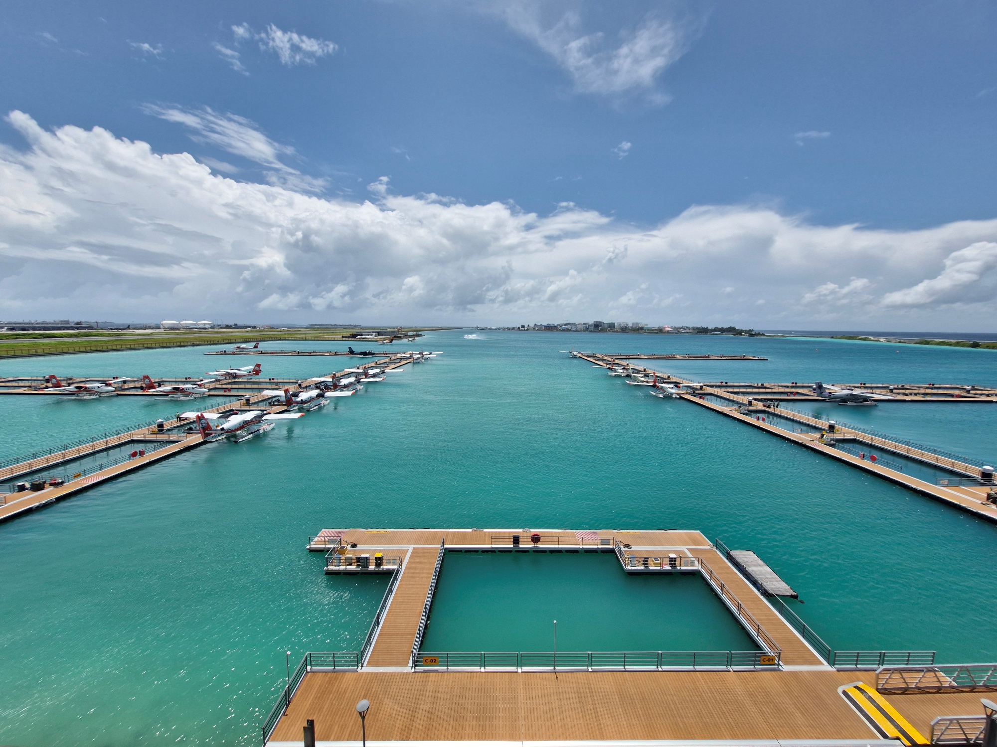 The new terminal Seaplane in Male