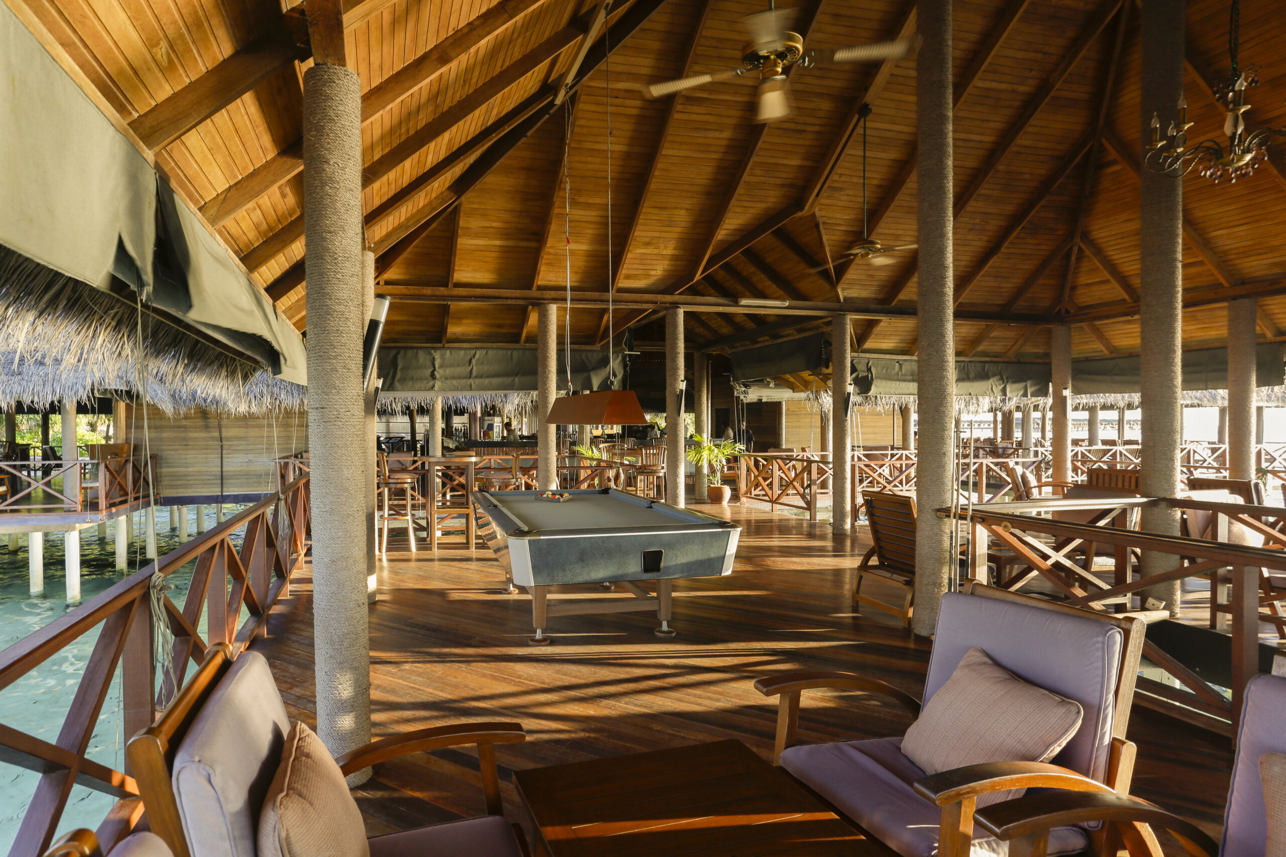 Medhufushi - et un billard.. un